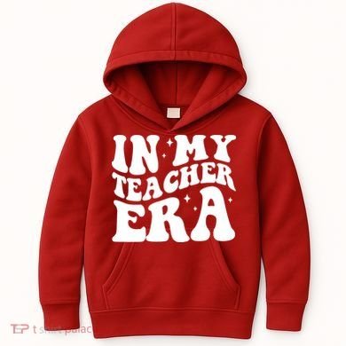 In My Teacher Era Kids Hoodie
