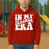 In My Teacher Era Kids Hoodie thumb 2