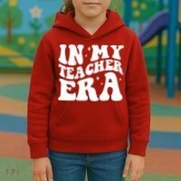 In My Teacher Era Kids Hoodie thumb 3