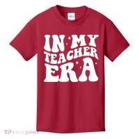 In My Teacher Era Kids T-Shirt thumb 0