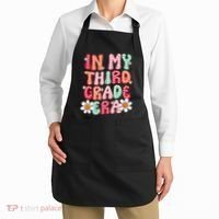 In My Third Grade Era 3rd Grade Girl Teacher Back To School Apron thumb 2