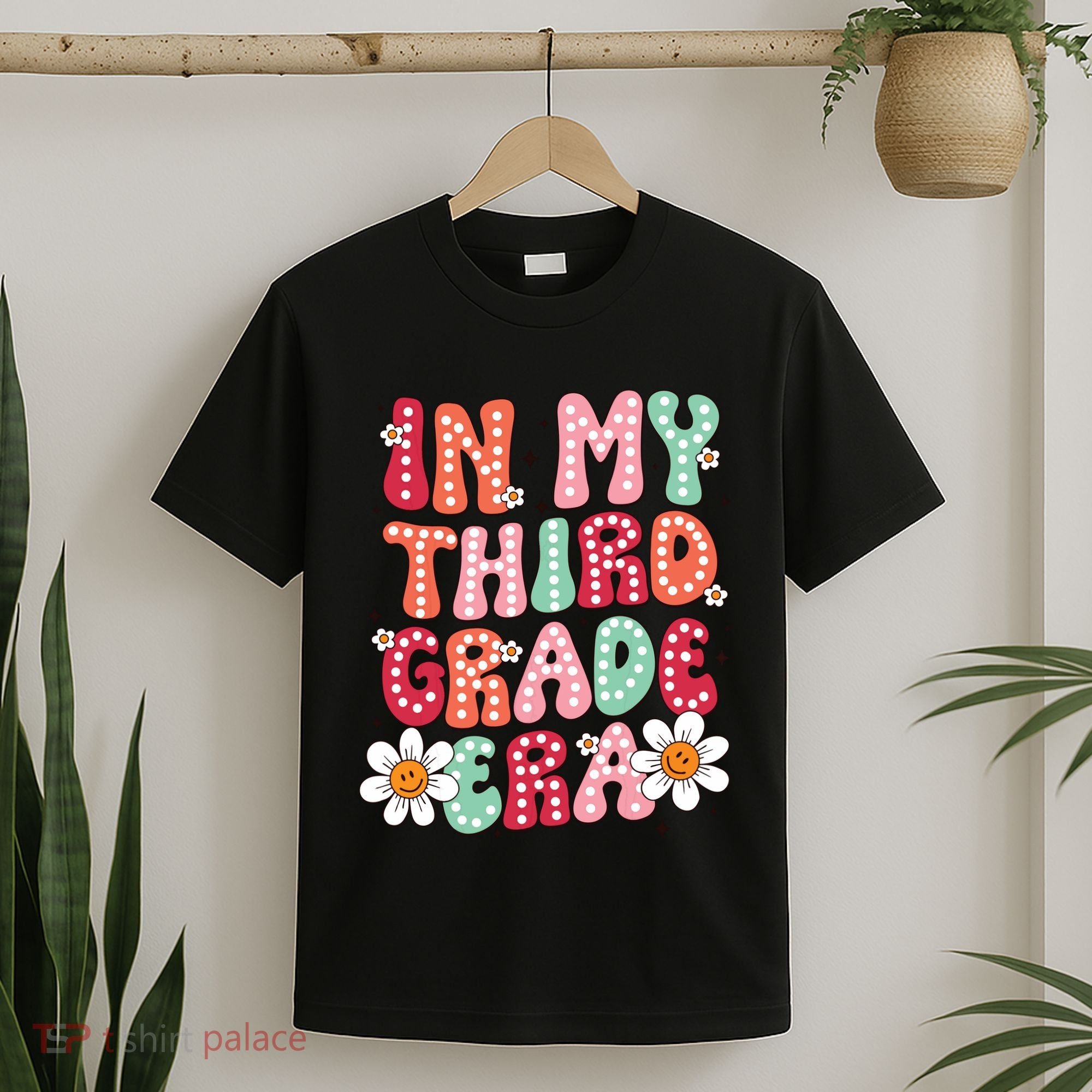 In My Third Grade Era 3rd Grade Girl Teacher Back To School T-Shirt