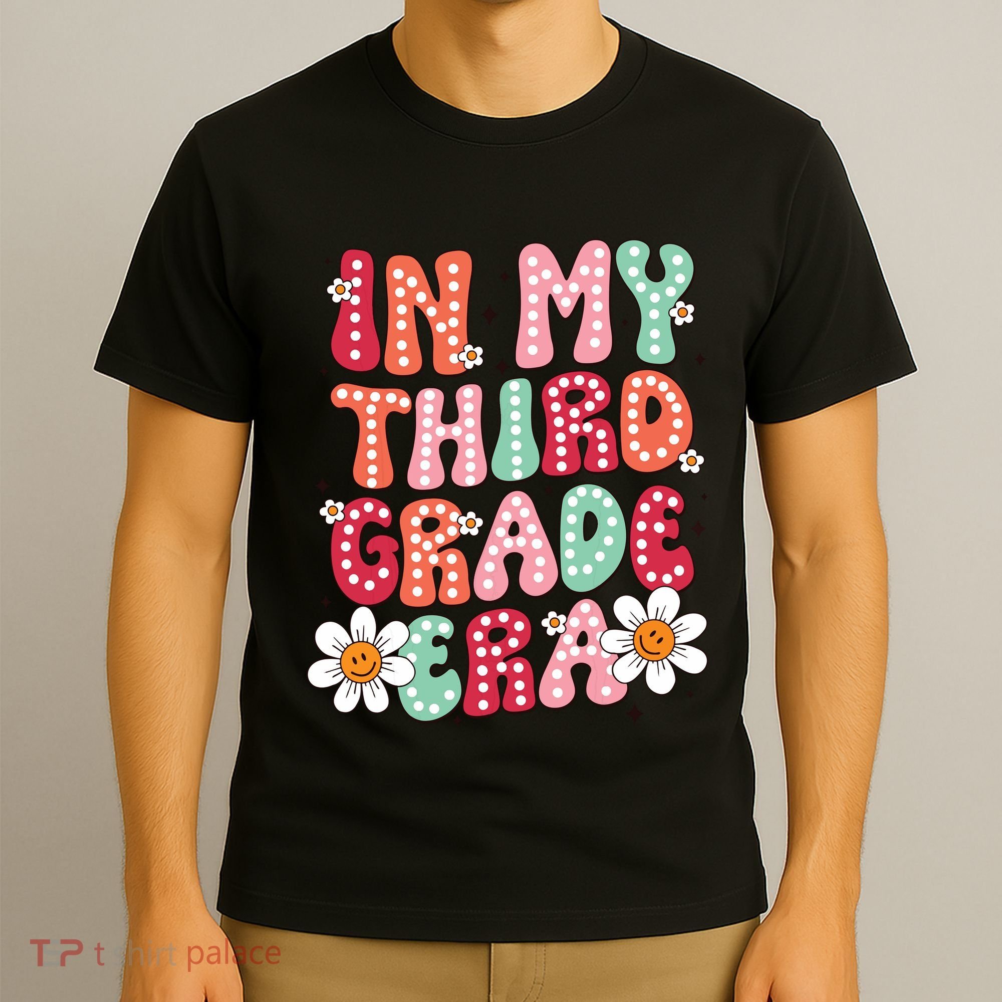 In My Third Grade Era 3rd Grade Girl Teacher Back To School T-Shirt