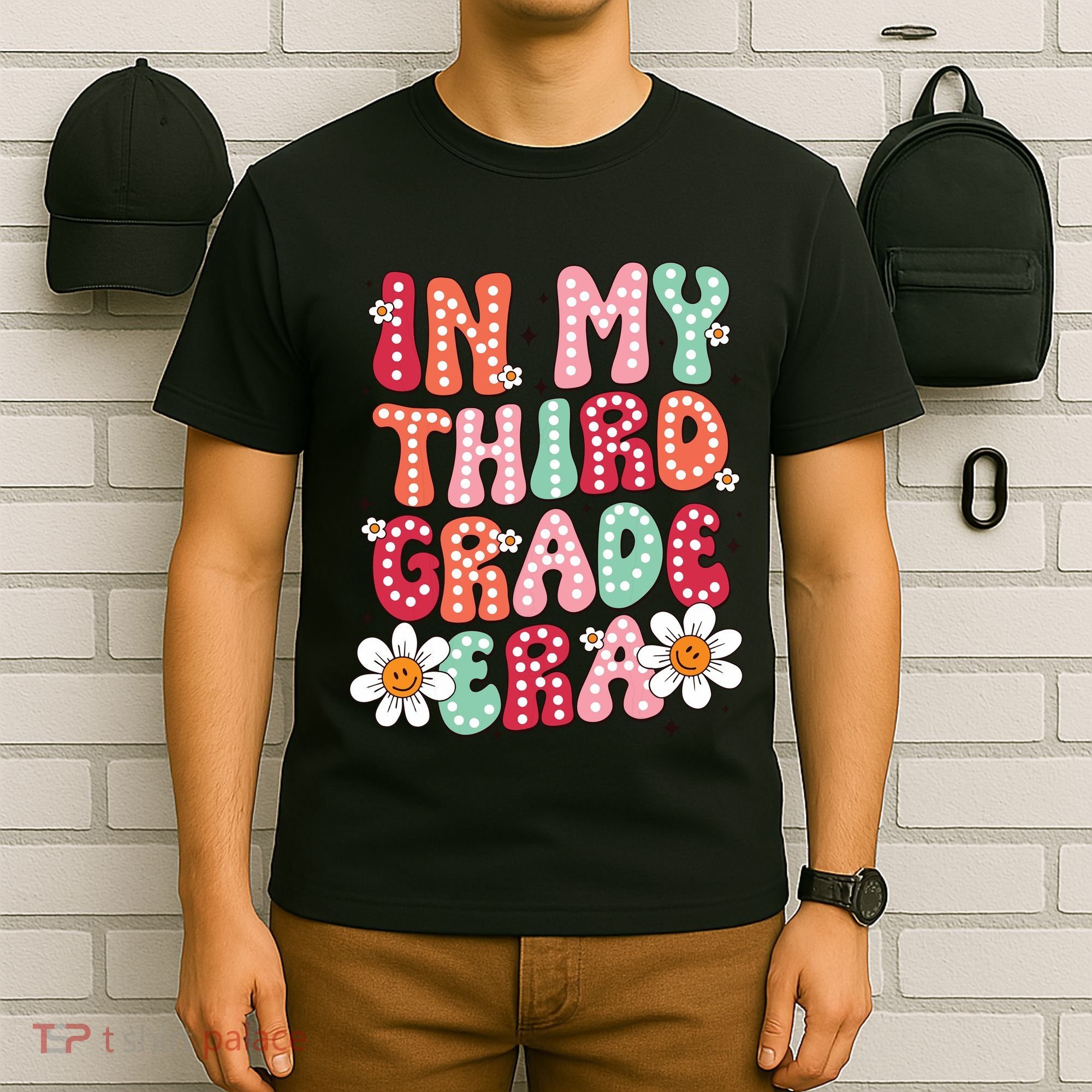 In My Third Grade Era 3rd Grade Girl Teacher Back To School T-Shirt