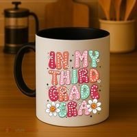 In My Third Grade Era 3rd Grade Girl Teacher Back To School Coffee Mug thumb 4