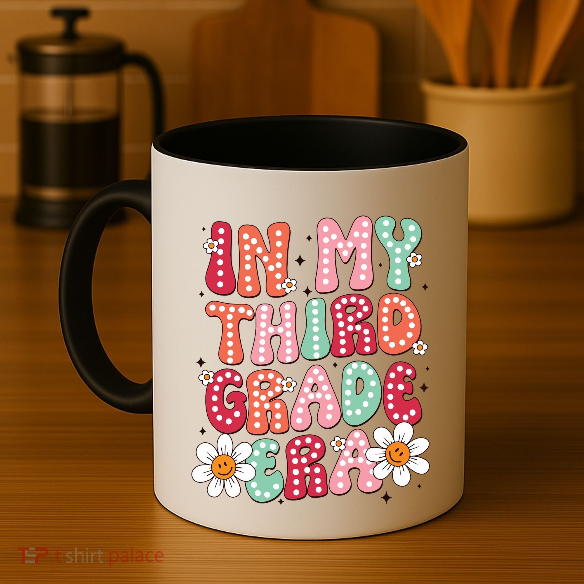 In My Third Grade Era 3rd Grade Girl Teacher Back To School Coffee Mug