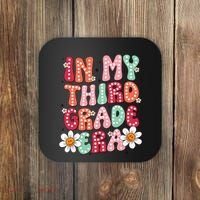 In My Third Grade Era 3rd Grade Girl Teacher Back To School Coaster thumb 0