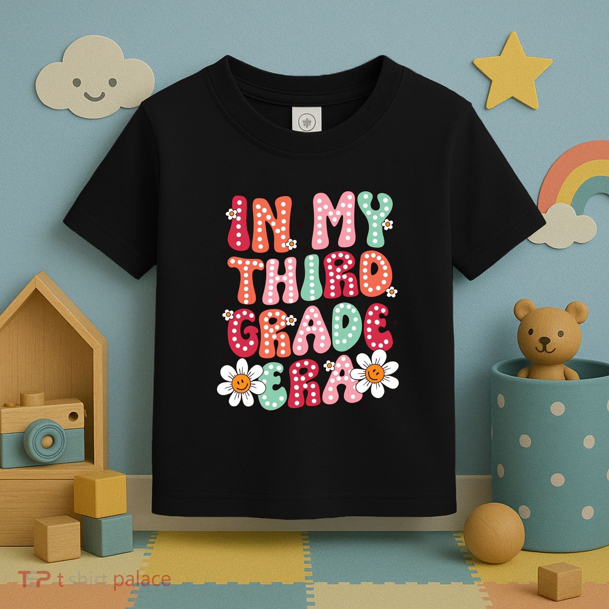 In My Third Grade Era 3rd Grade Girl Teacher Back To School Toddler T-Shirt