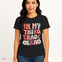 In My Third Grade Era 3rd Grade Girl Teacher Back To School Women's T-Shirt thumb 4