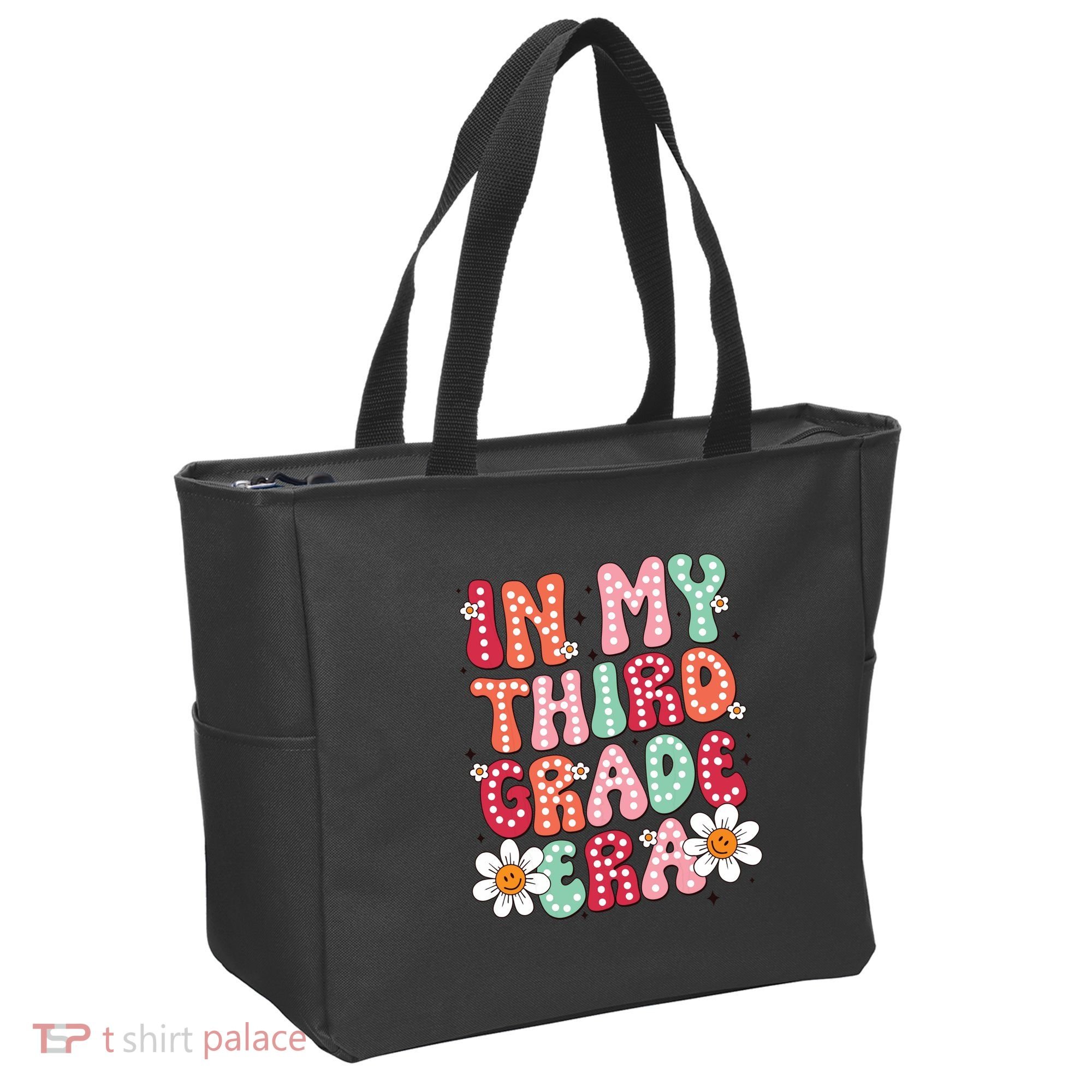In My Third Grade Era 3rd Grade Girl Teacher Back To School Tote Bag
