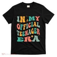In My Teenager Era Groovy 13th Birthday T-Shirt thumb 0