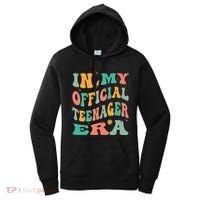 In My Teenager Era Groovy 13th Birthday Women's Hoodie thumb 0