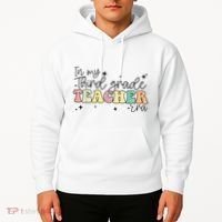 In My Third Grade Teacher Era Back To School 3rd Grade Retro Hoodie thumb 2