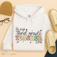 In My Third Grade Teacher Era Back To School 3rd Grade Retro Hoodie thumb 4