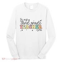 In My Third Grade Teacher Era Back To School 3rd Grade Retro Long Sleeve Shirt thumb 0