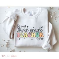 In My Third Grade Teacher Era Back To School 3rd Grade Retro Sweatshirt thumb 2