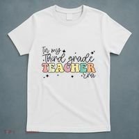 In My Third Grade Teacher Era Back To School 3rd Grade Retro T-Shirt thumb 5