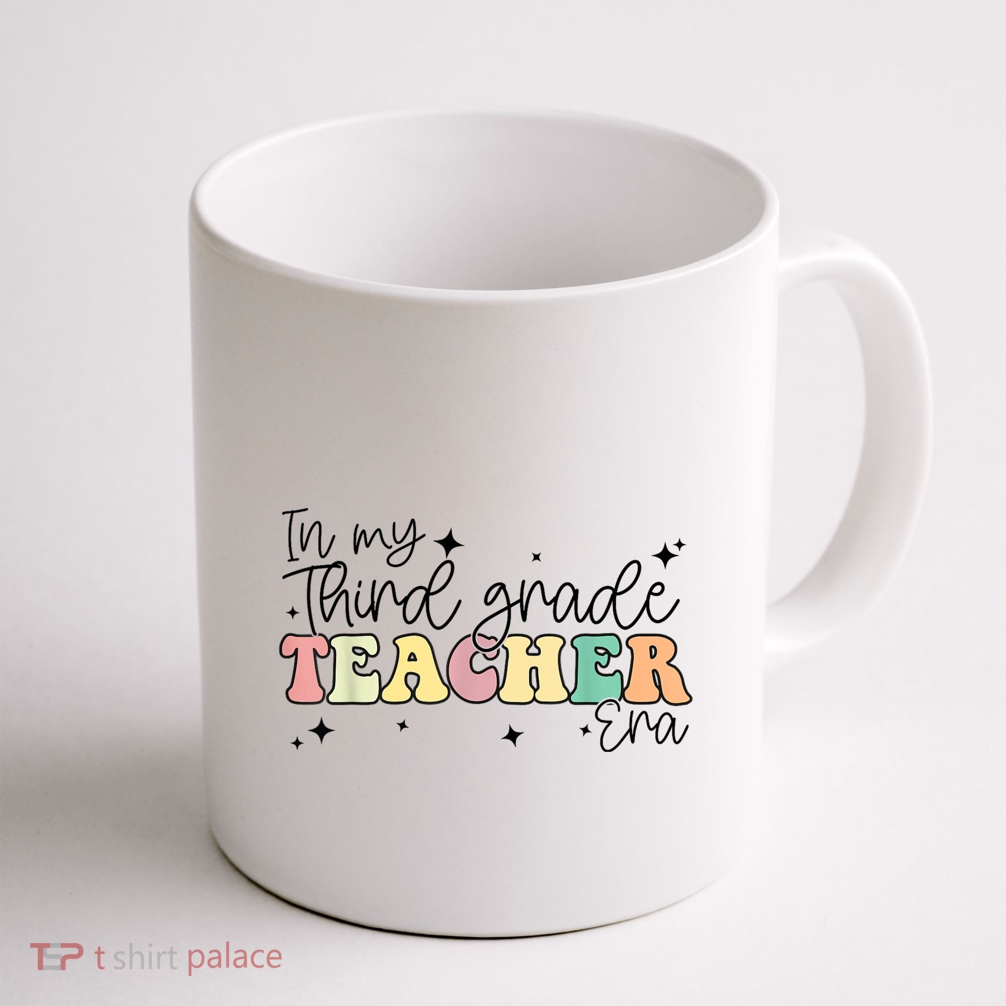 In My Third Grade Teacher Era Back To School 3rd Grade Retro Coffee Mug