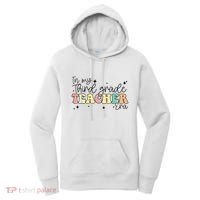 In My Third Grade Teacher Era Back To School 3rd Grade Retro Women's Hoodie thumb 0