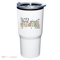In My Third Grade Teacher Era Back To School 3rd Grade Retro Tumbler thumb 0