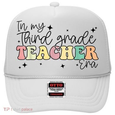 In My Third Grade Teacher Era Back To School 3rd Grade Retro Hat