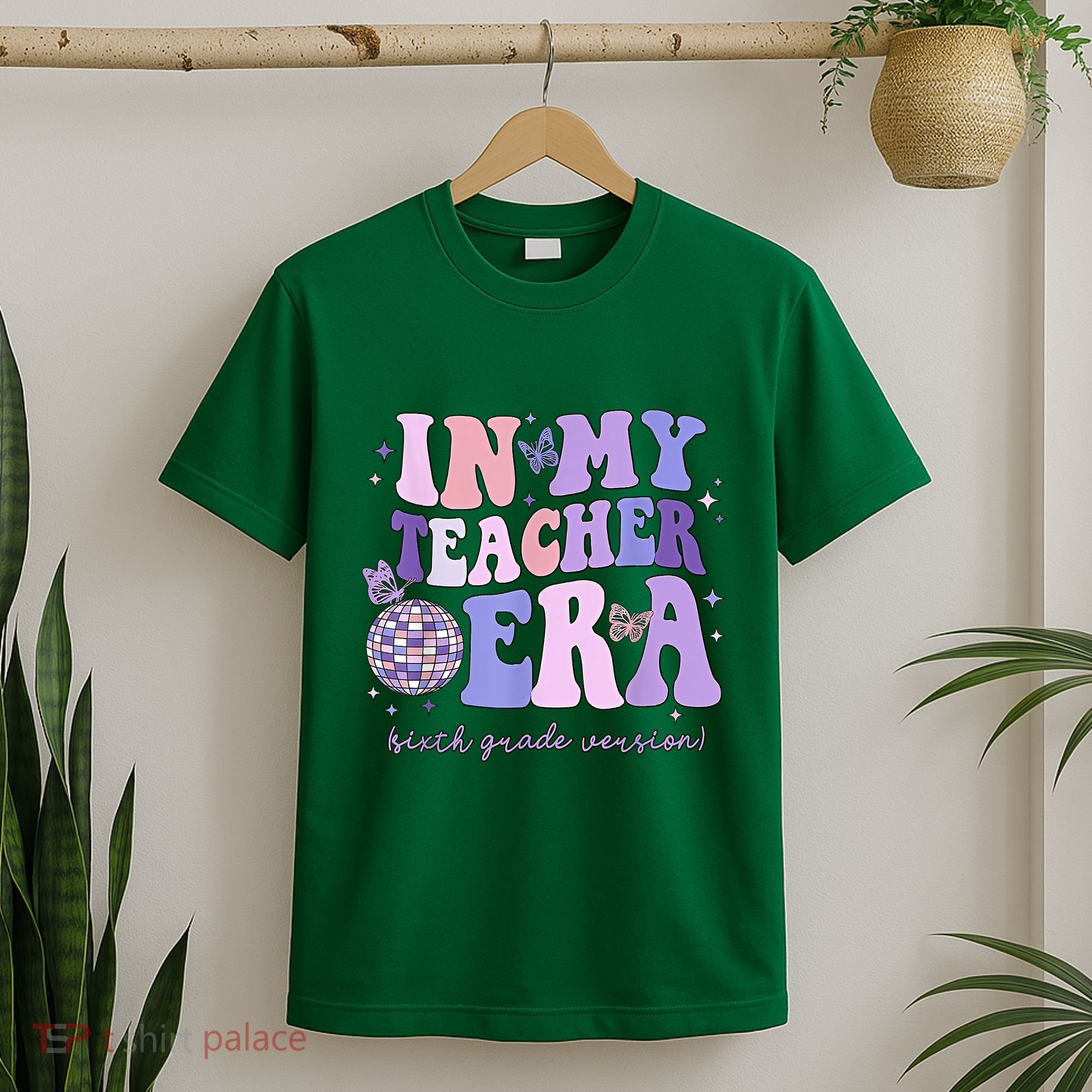 In My Teacher Era Sixth Grade Version 6th Grade Teacher Era T-Shirt