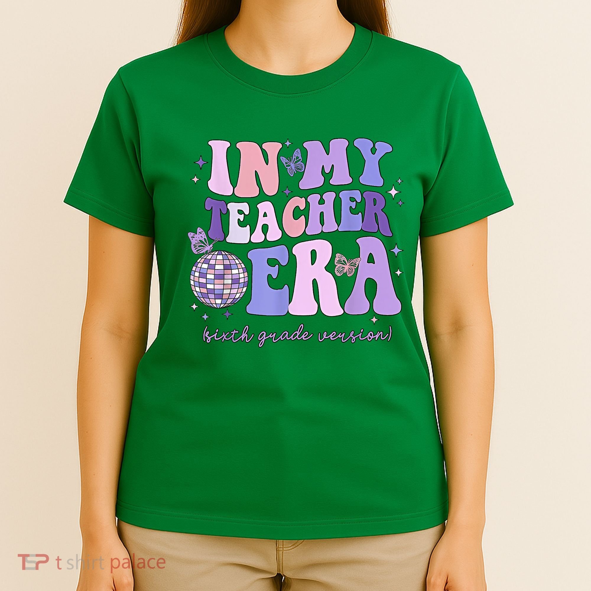 In My Teacher Era Sixth Grade Version 6th Grade Teacher Era T-Shirt