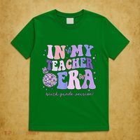 In My Teacher Era Sixth Grade Version 6th Grade Teacher Era T-Shirt thumb 5