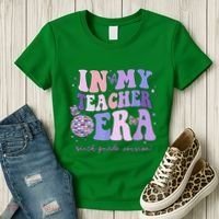In My Teacher Era Sixth Grade Version 6th Grade Teacher Era Women's T-Shirt thumb 3