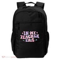 In My Teacher Era Back To School In My Teaching Era Pink Backpack thumb 0