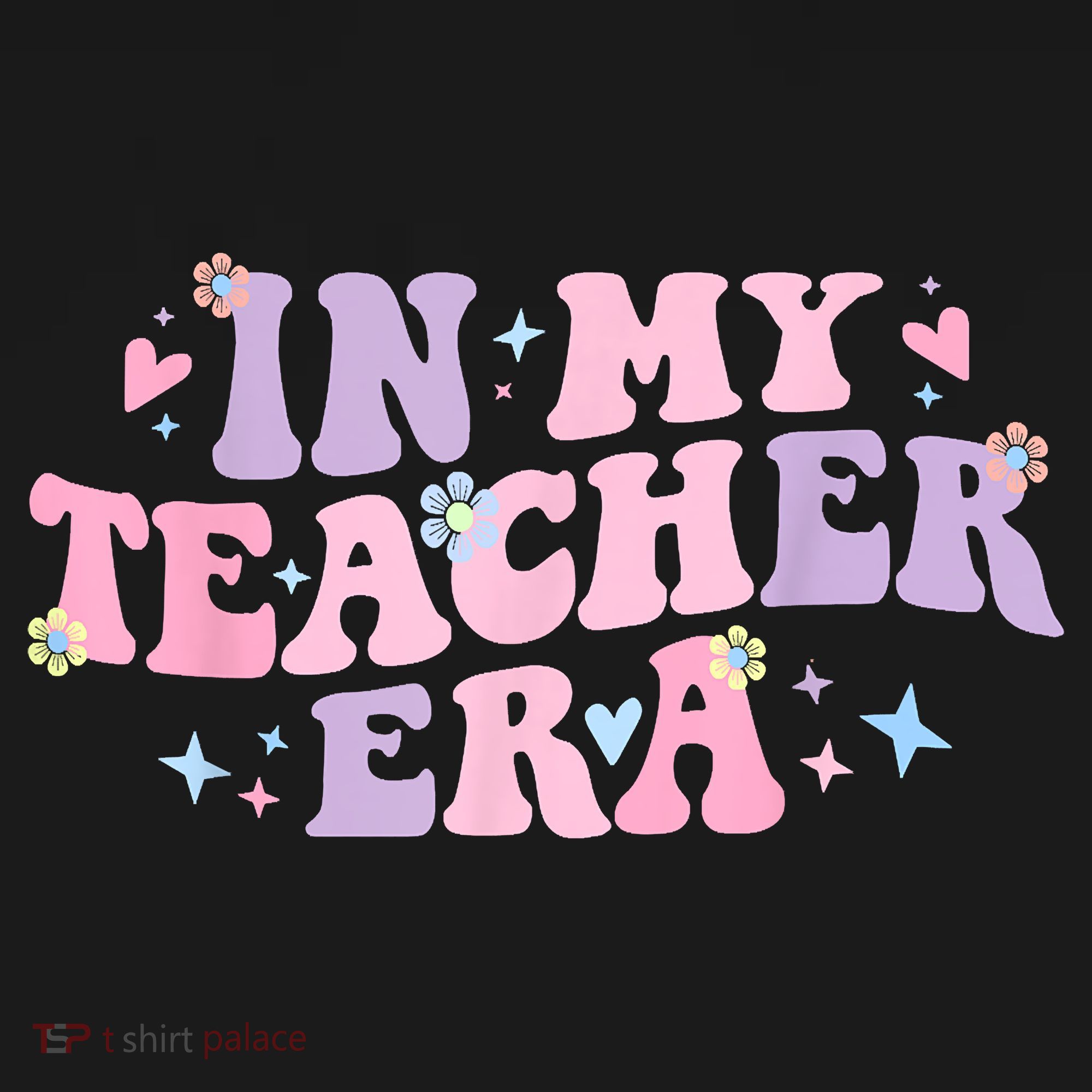 In My Teacher Era Back To School In My Teaching Era Pink Women's Hoodie