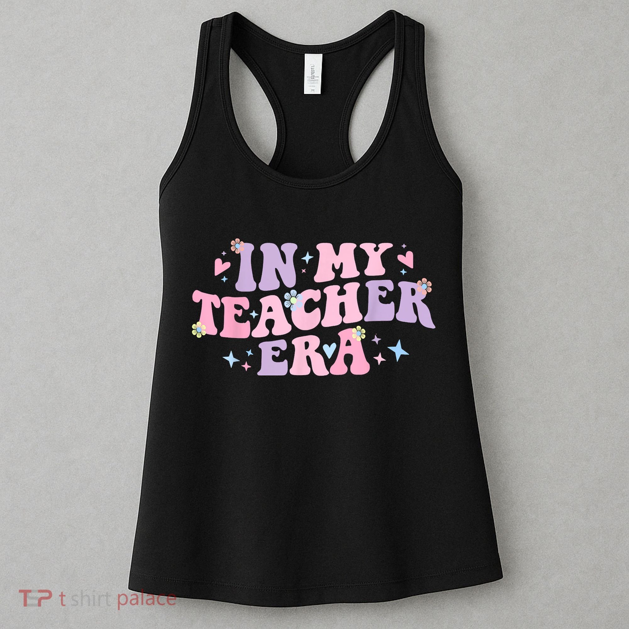 In My Teacher Era Back To School In My Teaching Era Pink Women's Tank Top