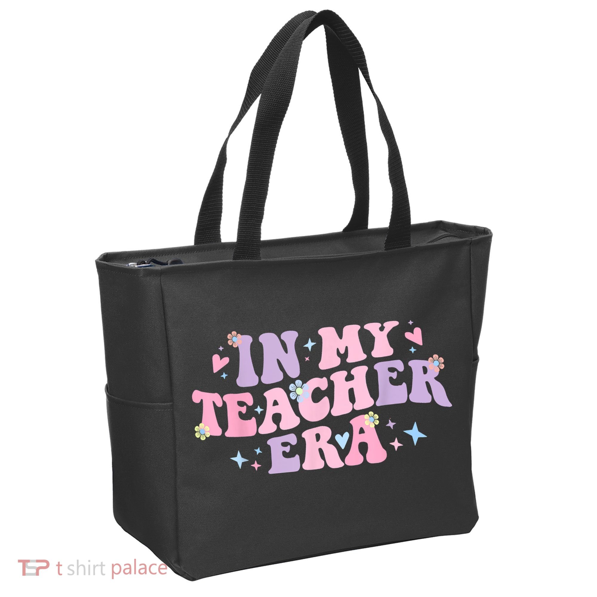 In My Teacher Era Back To School In My Teaching Era Pink Tote Bag