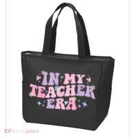 In My Teacher Era Back To School In My Teaching Era Pink Tote Bag thumb 3