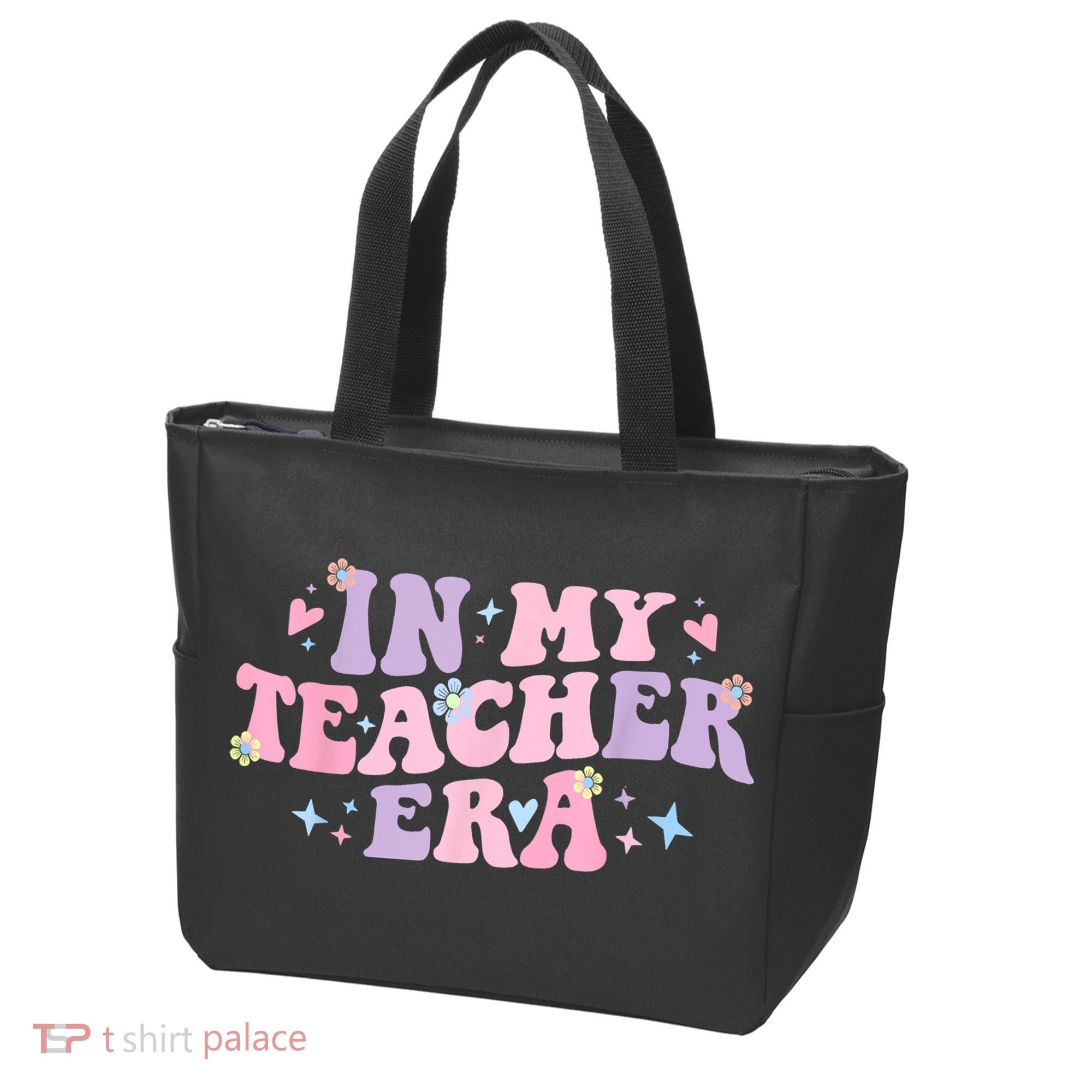 In My Teacher Era Back To School In My Teaching Era Pink Tote Bag