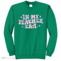 In My Teacher Era Back To School In My Teaching Era Pink Sweatshirt thumb 0