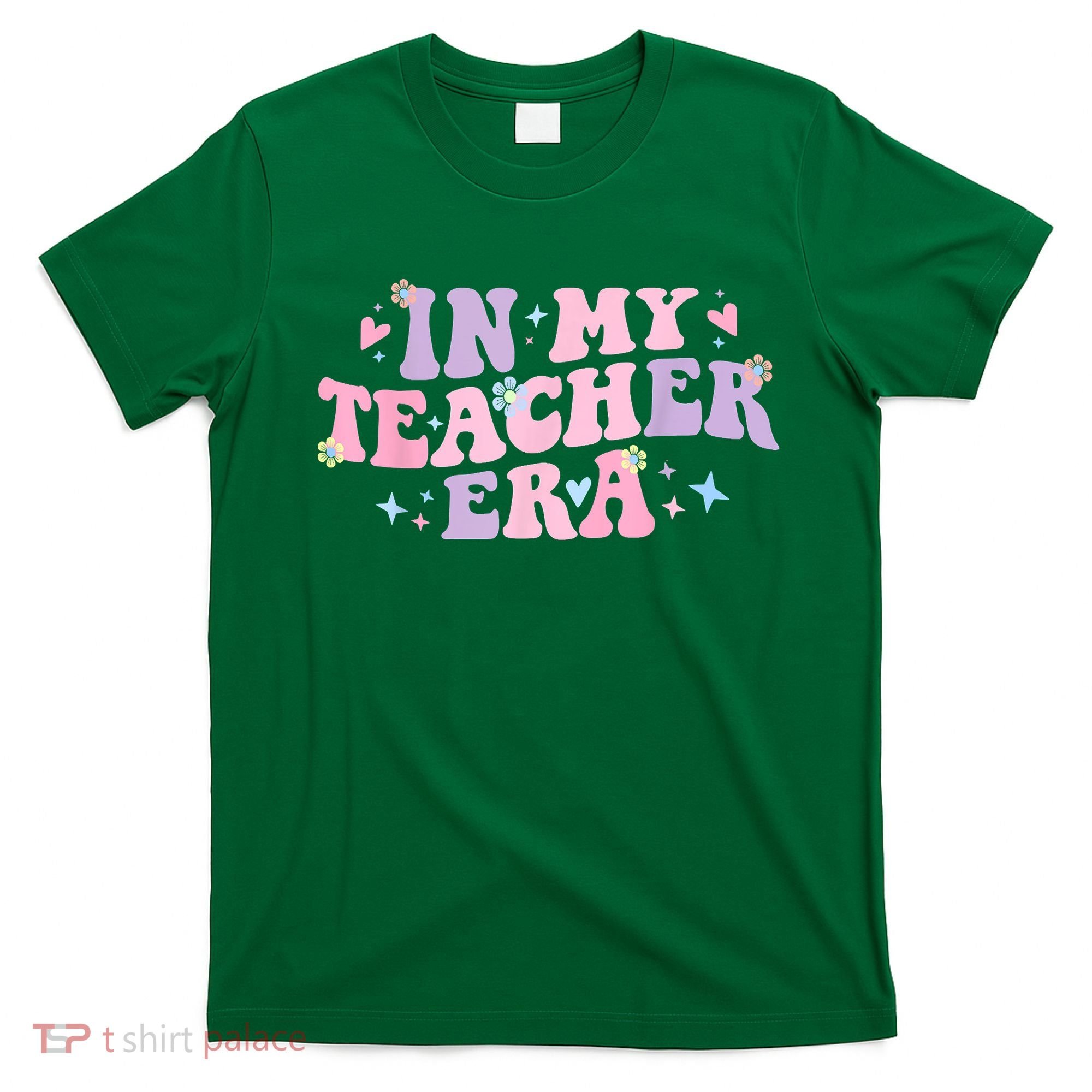 In My Teacher Era Back To School In My Teaching Era Pink T-Shirt