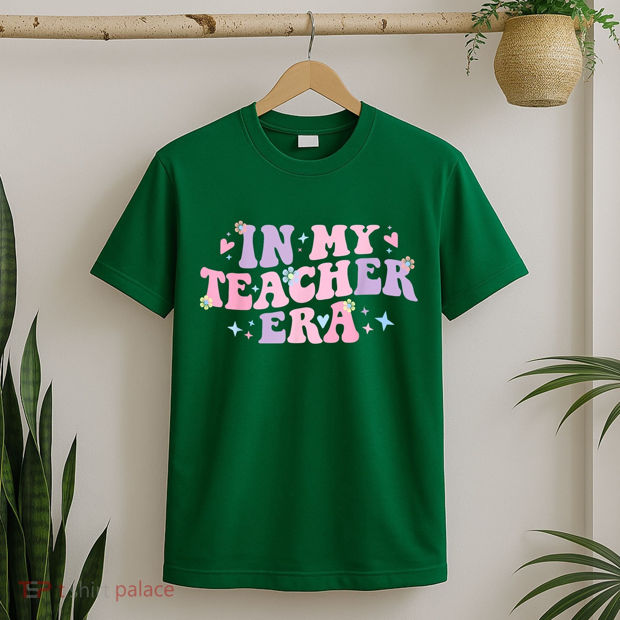 In My Teacher Era Back To School In My Teaching Era Pink T-Shirt
