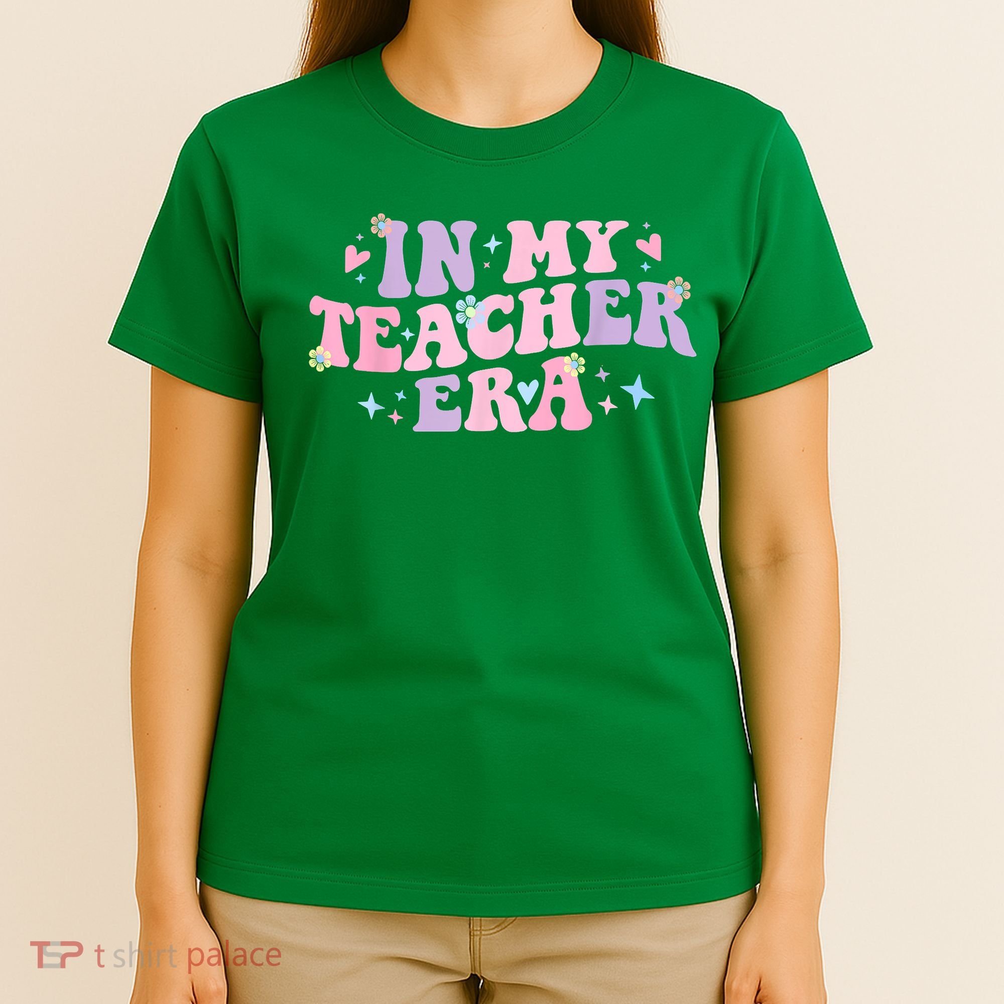In My Teacher Era Back To School In My Teaching Era Pink T-Shirt