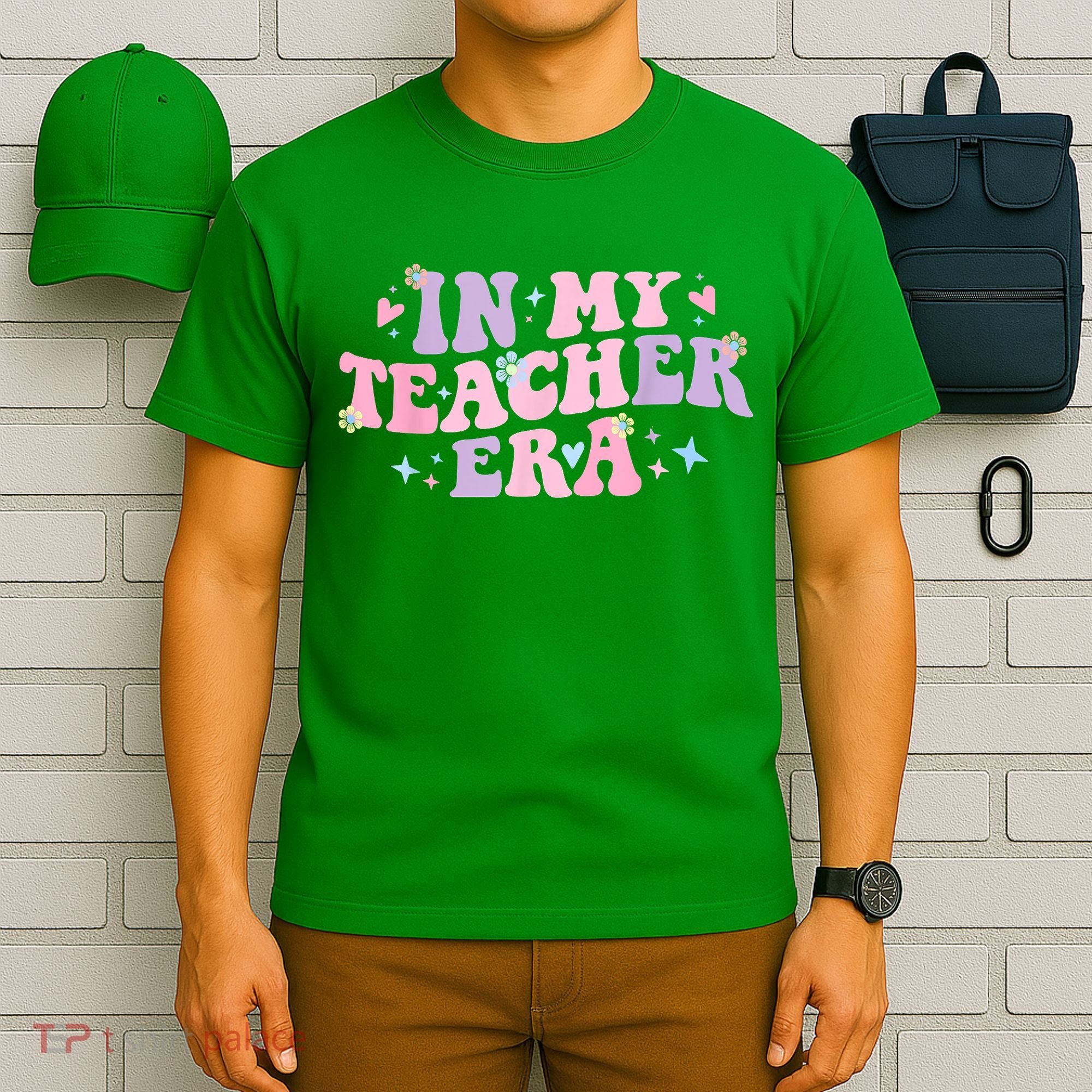 In My Teacher Era Back To School In My Teaching Era Pink T-Shirt