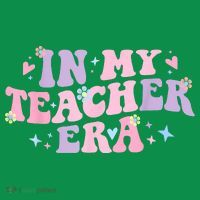 In My Teacher Era Back To School In My Teaching Era Pink Ornament thumb 1