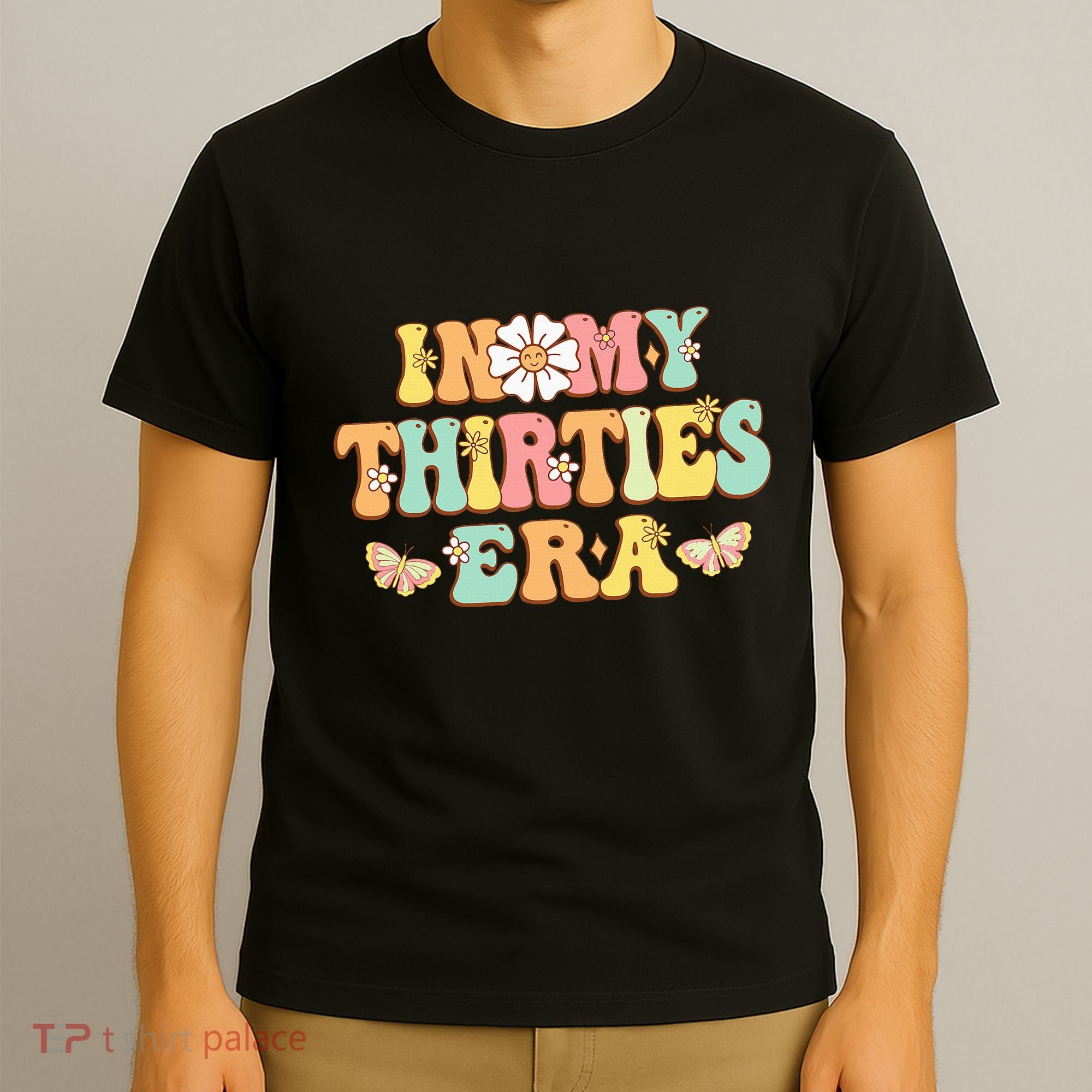 In My Thirties Era Groovy 30th Birthday 30S T-Shirt