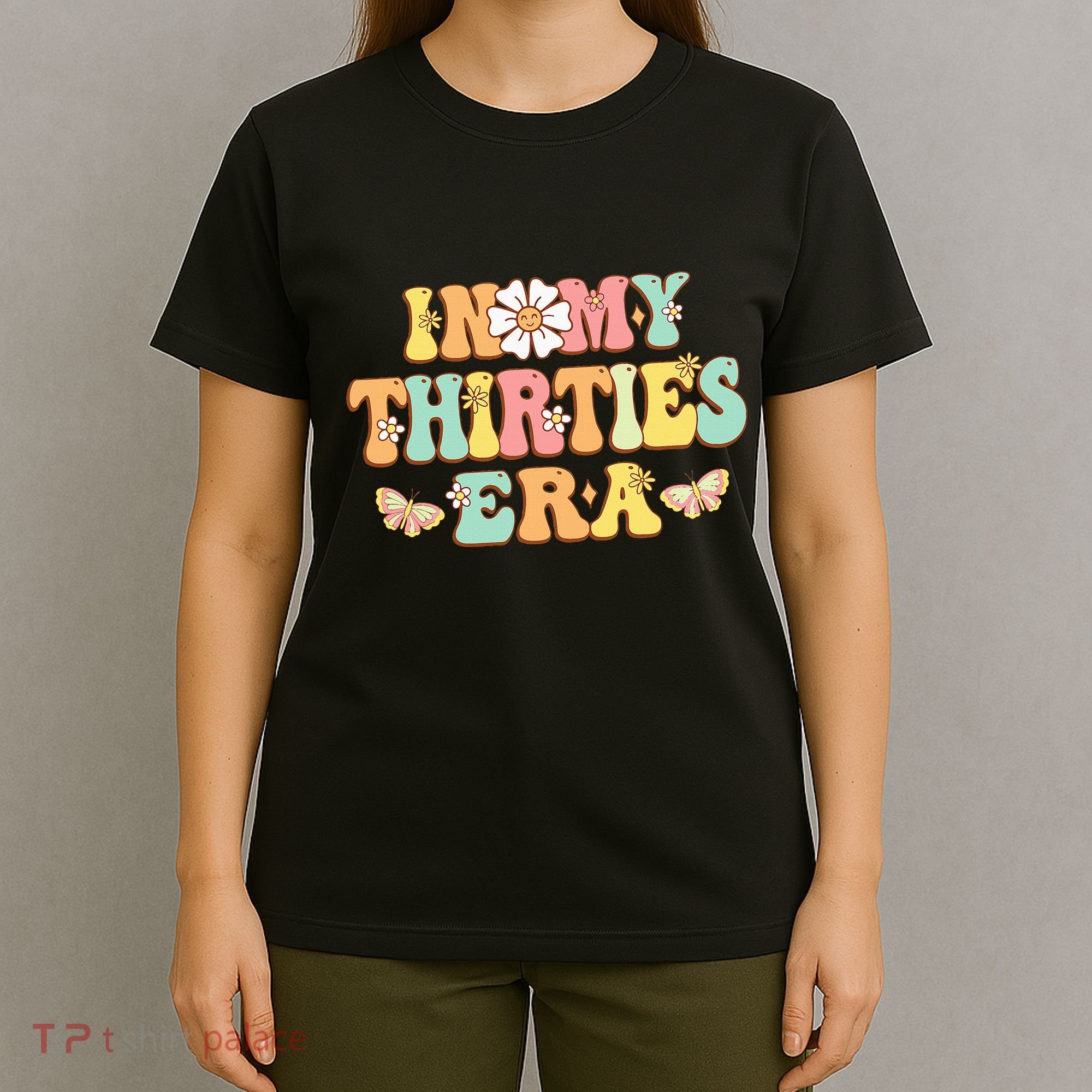 In My Thirties Era Groovy 30th Birthday 30S T-Shirt
