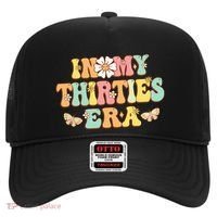 In My Thirties Era Groovy 30th Birthday 30S Hat thumb 0