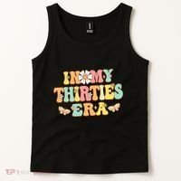 In My Thirties Era Groovy 30th Birthday 30S Tank Top thumb 2
