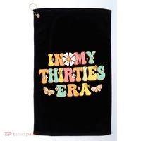 In My Thirties Era Groovy 30th Birthday 30S Golf Towel thumb 0