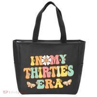 In My Thirties Era Groovy 30th Birthday 30S Tote Bag thumb 0