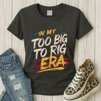 In My Too Big To Rig Era Women's T-Shirt thumb 3