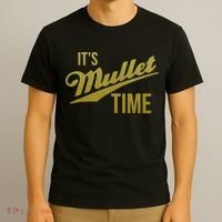 It's Mullet Time, Funny Redneck Mullet T-Shirt thumb 3