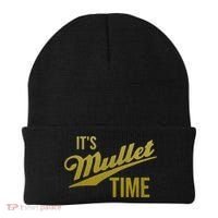 It's Mullet Time, Funny Redneck Mullet Beanie thumb 0
